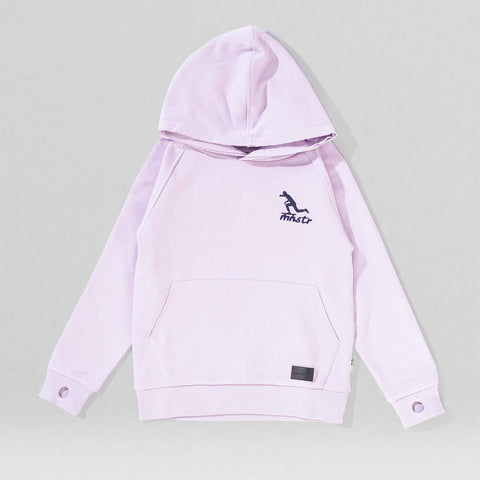 CHEST HIGH HOODY WASHED LILAC