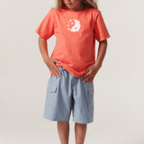 SKULL CAMP SS TEE Red