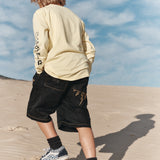 MKBOLTJORT SHORT BLACK DENIM