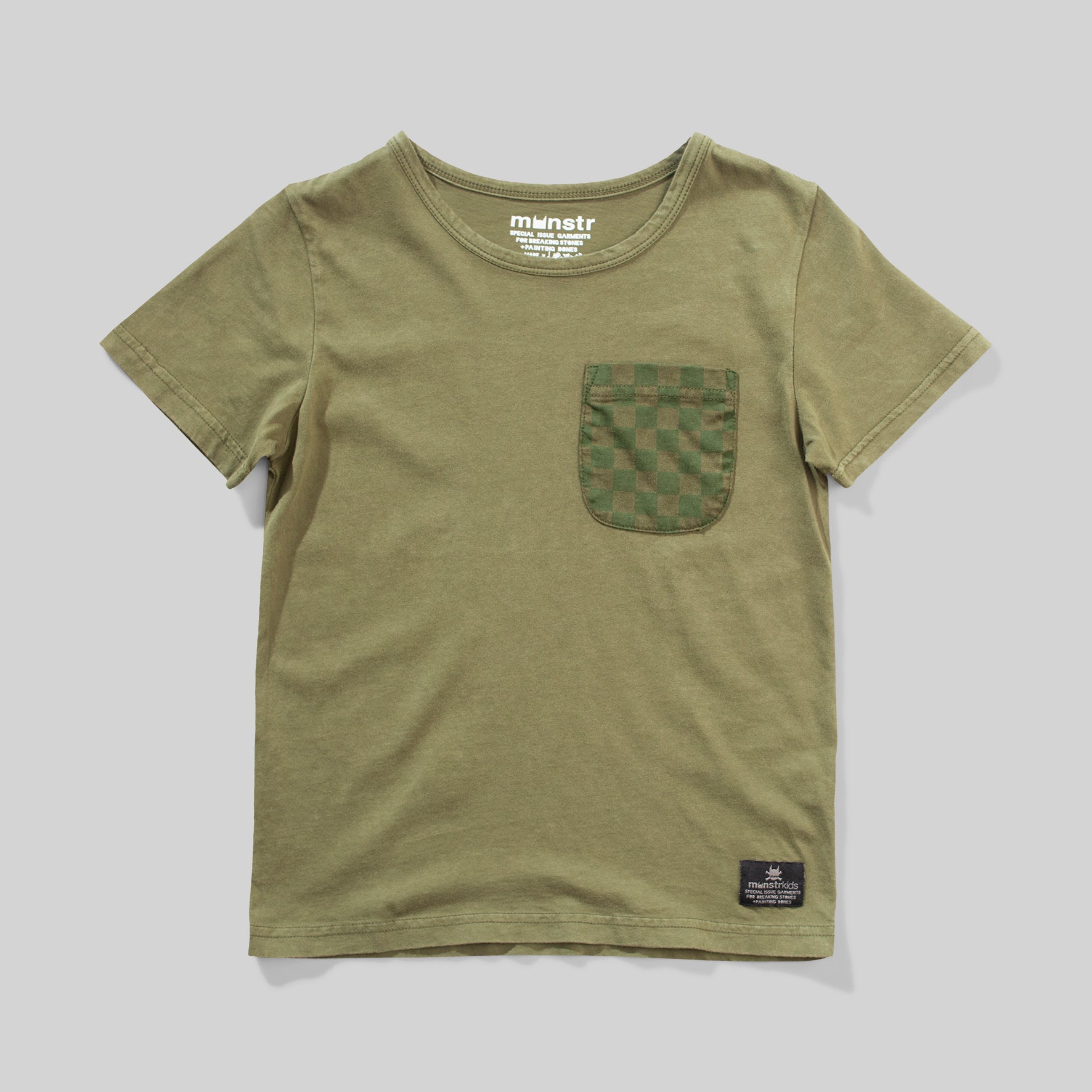 PKT CHECK SS TEE