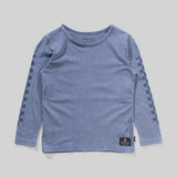 SLEEVE CHECK LS TEE