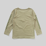 SLEEVE CHECK  LS TEE
