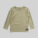 SLEEVE CHECK LS TEE