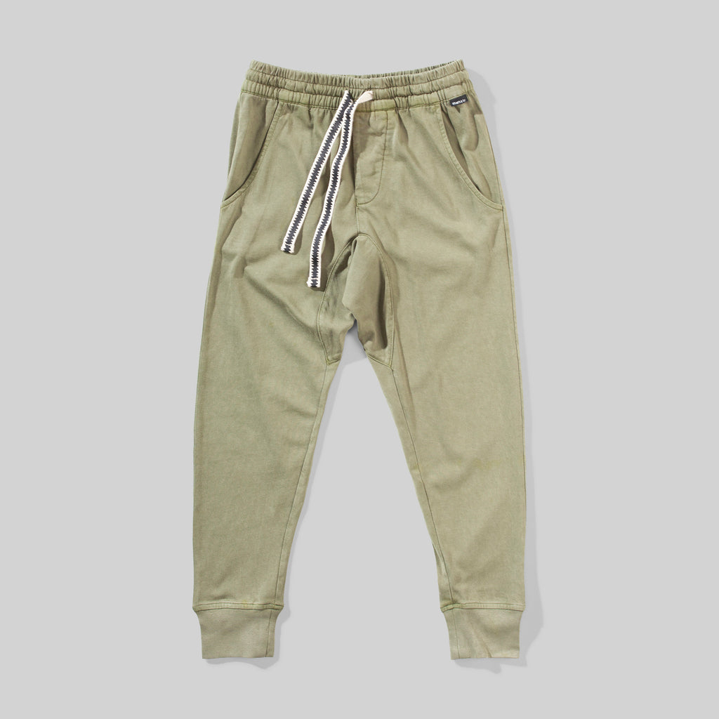 PUTYOURFEETUP PANT MINERAL DUSTY OLIVE