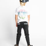 LADDER SS TEE BLACK