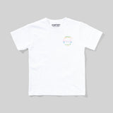 LADDER SS TEE WHITE