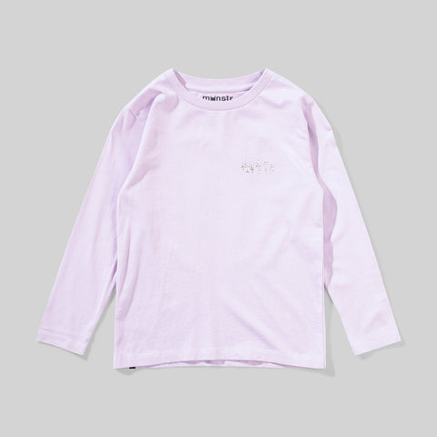 GRINNER LS TEE LILAC