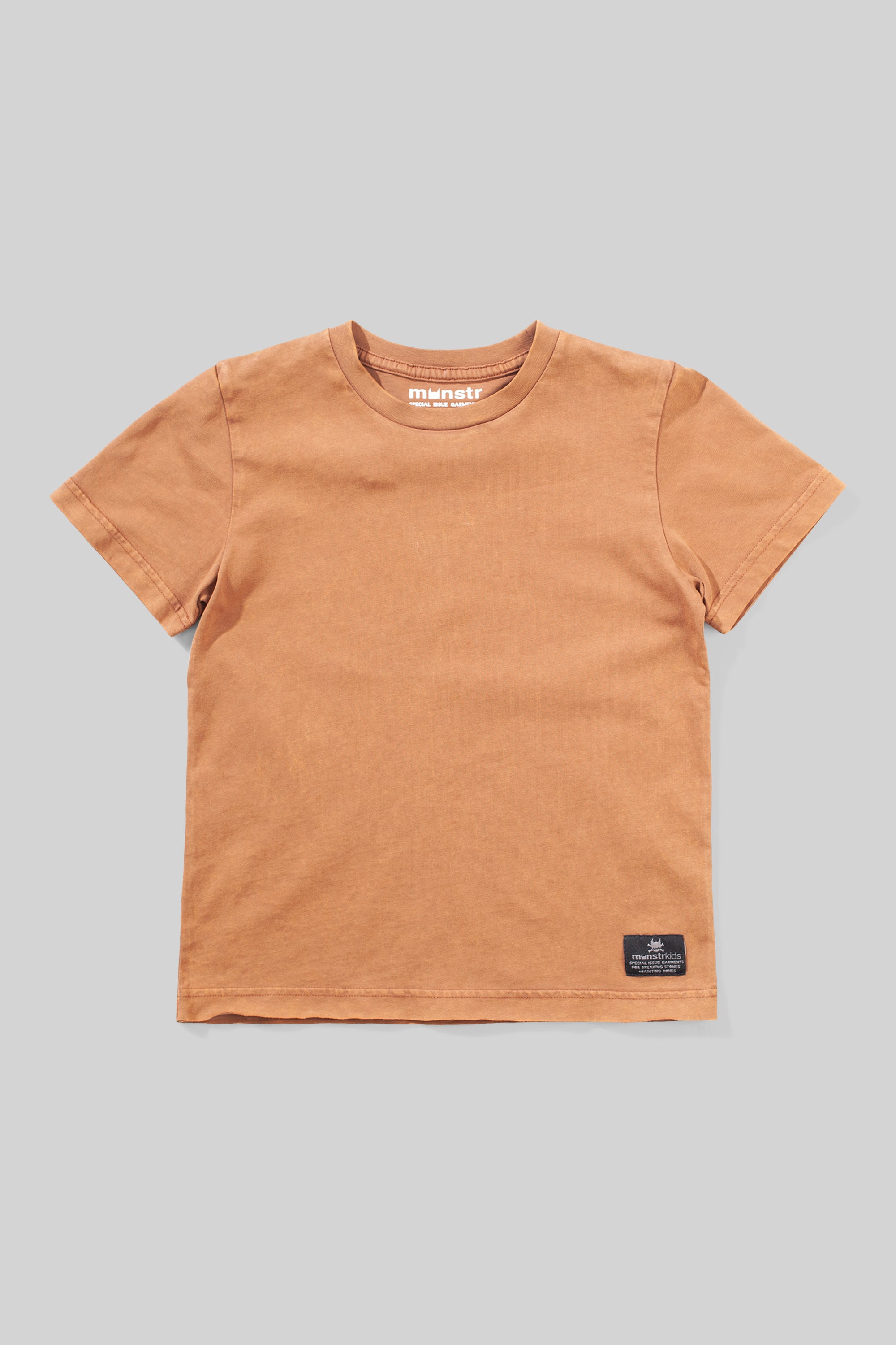 MNSTR PLAIN  SS TEE