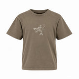 LASS-GO SS TEE - Dark Grey