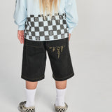 MKBOLTJORT SHORT BLACK DENIM