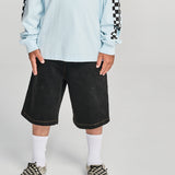 MKBOLTJORT SHORT BLACK DENIM