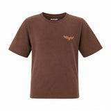 LETSROLL SS TEE CHOCOLATE