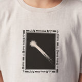 FIRESIDE SS TEE - Washed White