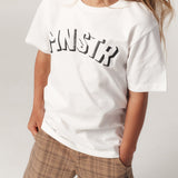 LETTERS SS TEE Khaki