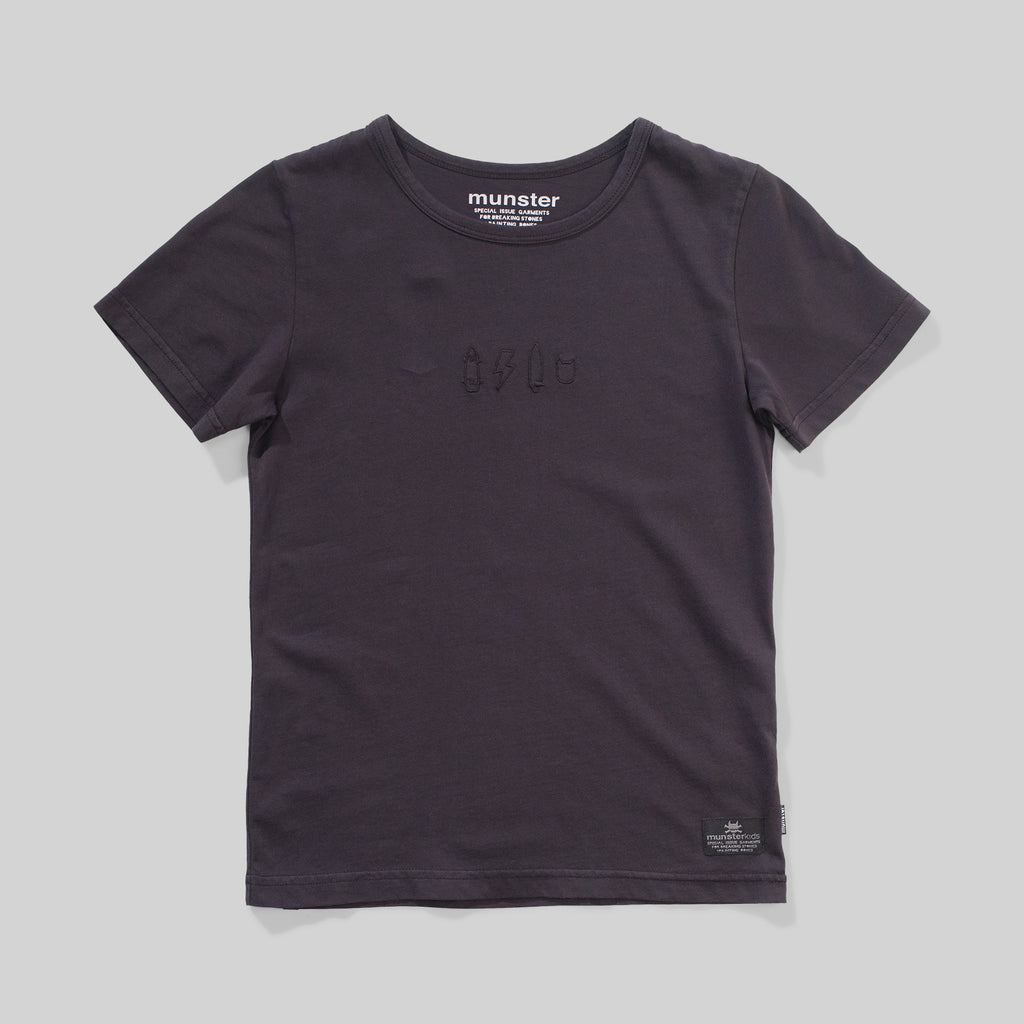 SQUARE TEE WASHED FAWN