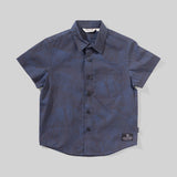 SWIRL POPLIN SHIRT