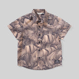 SWIRL POPLIN SHIRT